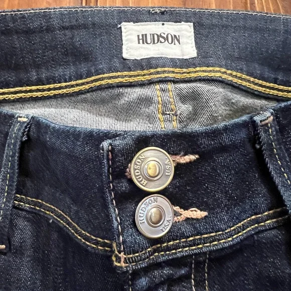 Hudson Jeans Women's Boot Cut in Deep Indigo - Picture 3 of 5